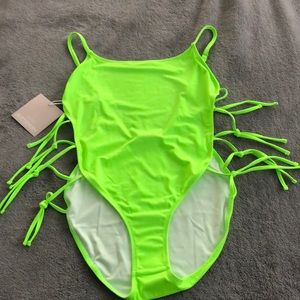 Kittenish - Neon Green Bathing Suit 🍏